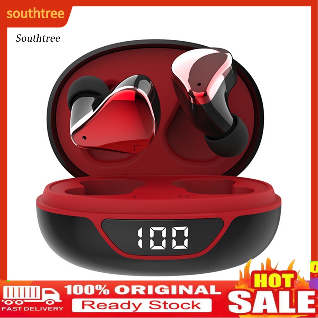 1 Cặp Tai Nghe Bluetooth 20Hz-20000Hz Màn Hình Kỹ Thuật Số Cảm Ứng Vân Tay