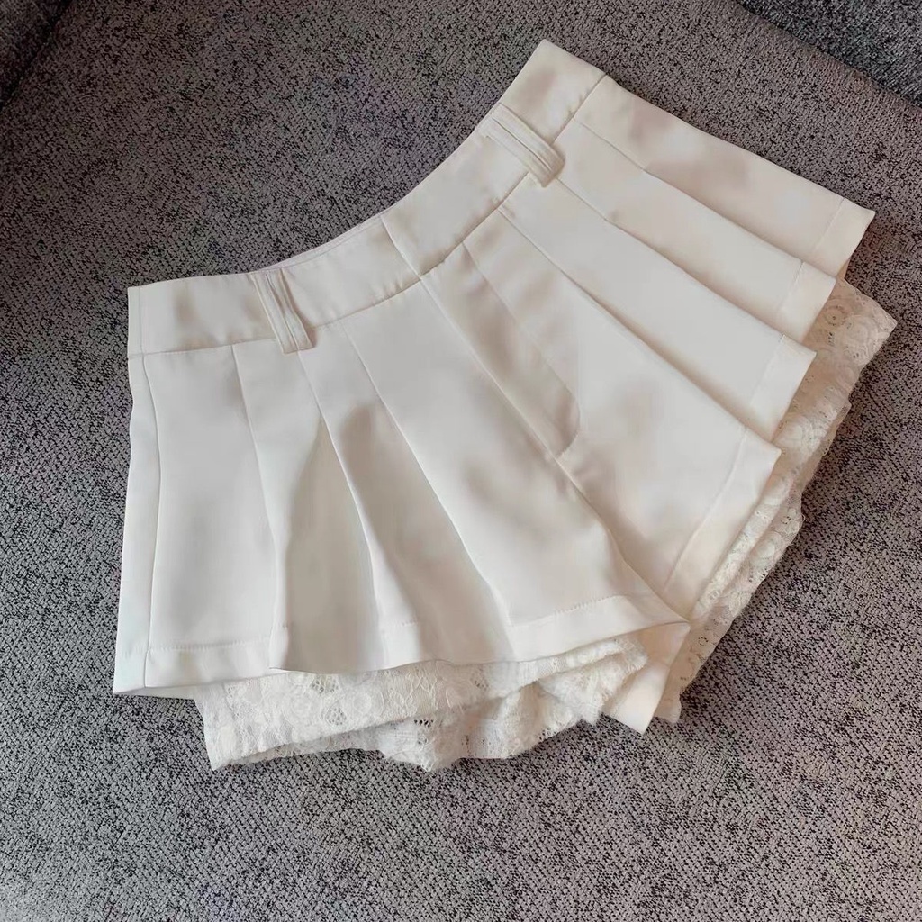 Quần Short Satin Mỏng Lưng Cao Dáng Ôm Phong Cách Hàn Quốc Thời Trang Mùa Hè Hàng Mới Dành Cho Bạn Nữ