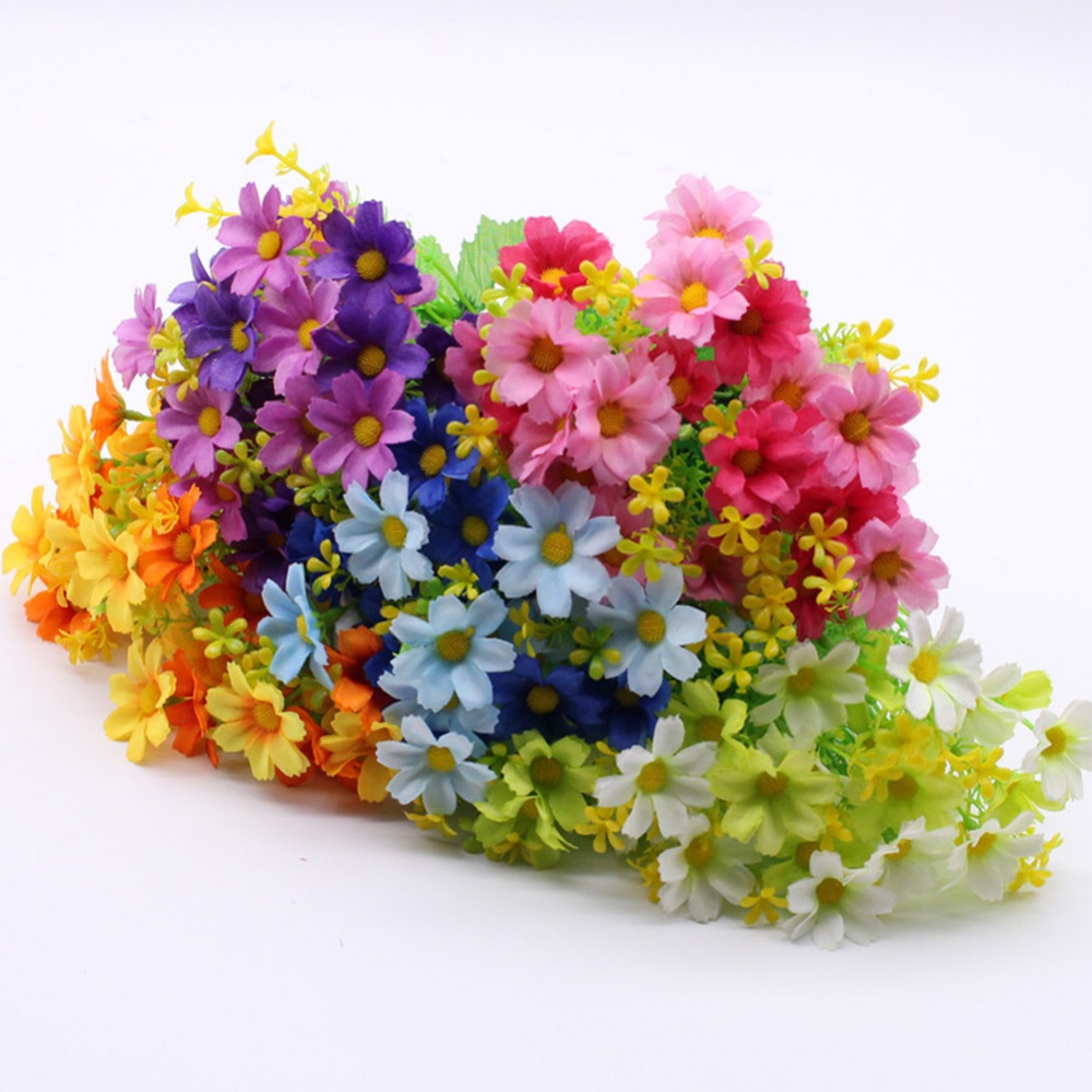 Hoa Hồng Giả Bằng Nhựa + Lụa Dùng Trang Trí Tiệc Cưới / Sân Vườn