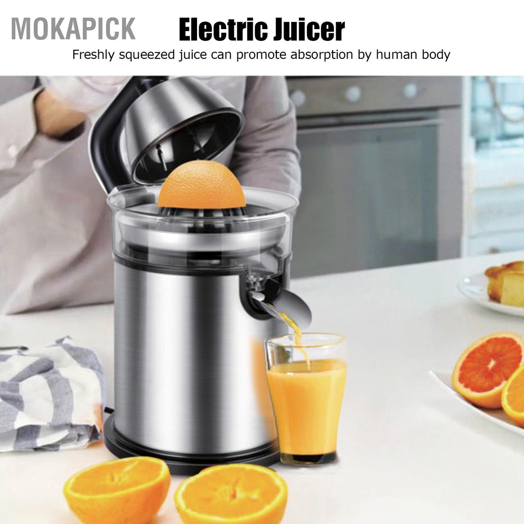 Mokapick Công Suất 300W Máy Ép Chanh Cam Trái Cây Vắt Dụng Cụ Nhà Bếp Phích Cắm Châu Âu 220V