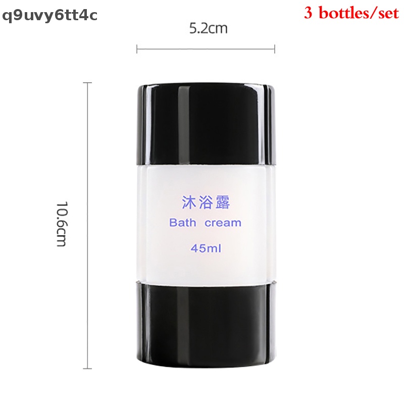 Mỹ phẩm 3 trong 1 / 4 in1 Chai du lịch dầu gội sữa tắm hộp lưu trữ mới