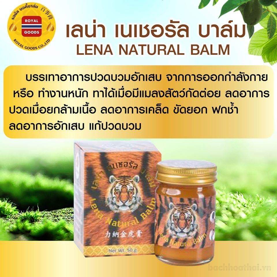 Dầu massage OTOP Lena Natural Balm được đánh giá tốt Thái Lan