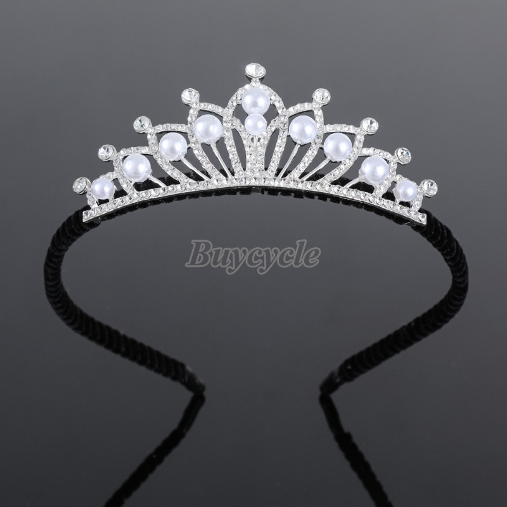 Kẹp Tóc Hình Vương Miện Công Chúa Thời Trang Cho Bé Gái
