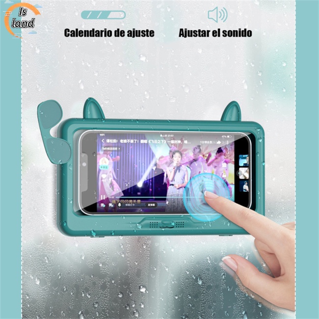 Giá Đỡ Điện Thoại Tự Dính Xoay 360 Độ Chống Thấm Nước Tiện Dụng