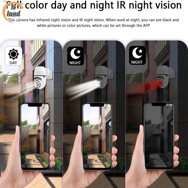 Máy Quay An Ninh 1080p Hd Wifi Tự Động Theo Dõi Sức Khỏe 4x