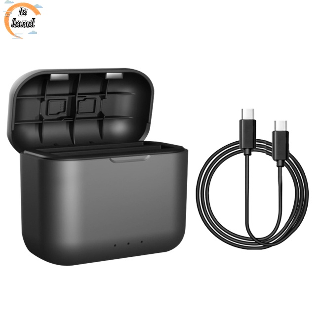 Hộp Đựng Pin Sạc Nhanh Tương Thích Với Máy Quay Insta360 X3