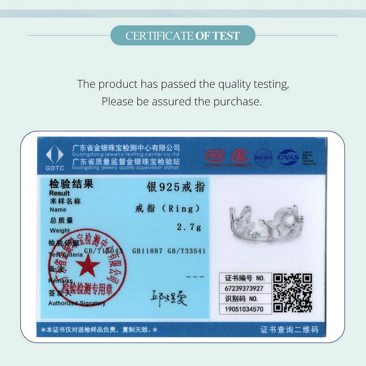 BAMOER Nhẫn Hở bạc 925 HìNh MèO Dễ Thương Cho Nữ