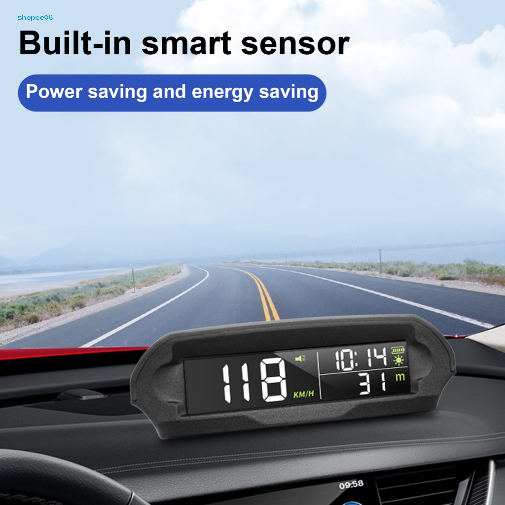 Thiết Bị Hiển Thị HUD Sử Dụng Năng Lượng Mặt Trời Không Dây USB Đa Chức Năng Cho Phương Tiện Giao Thông