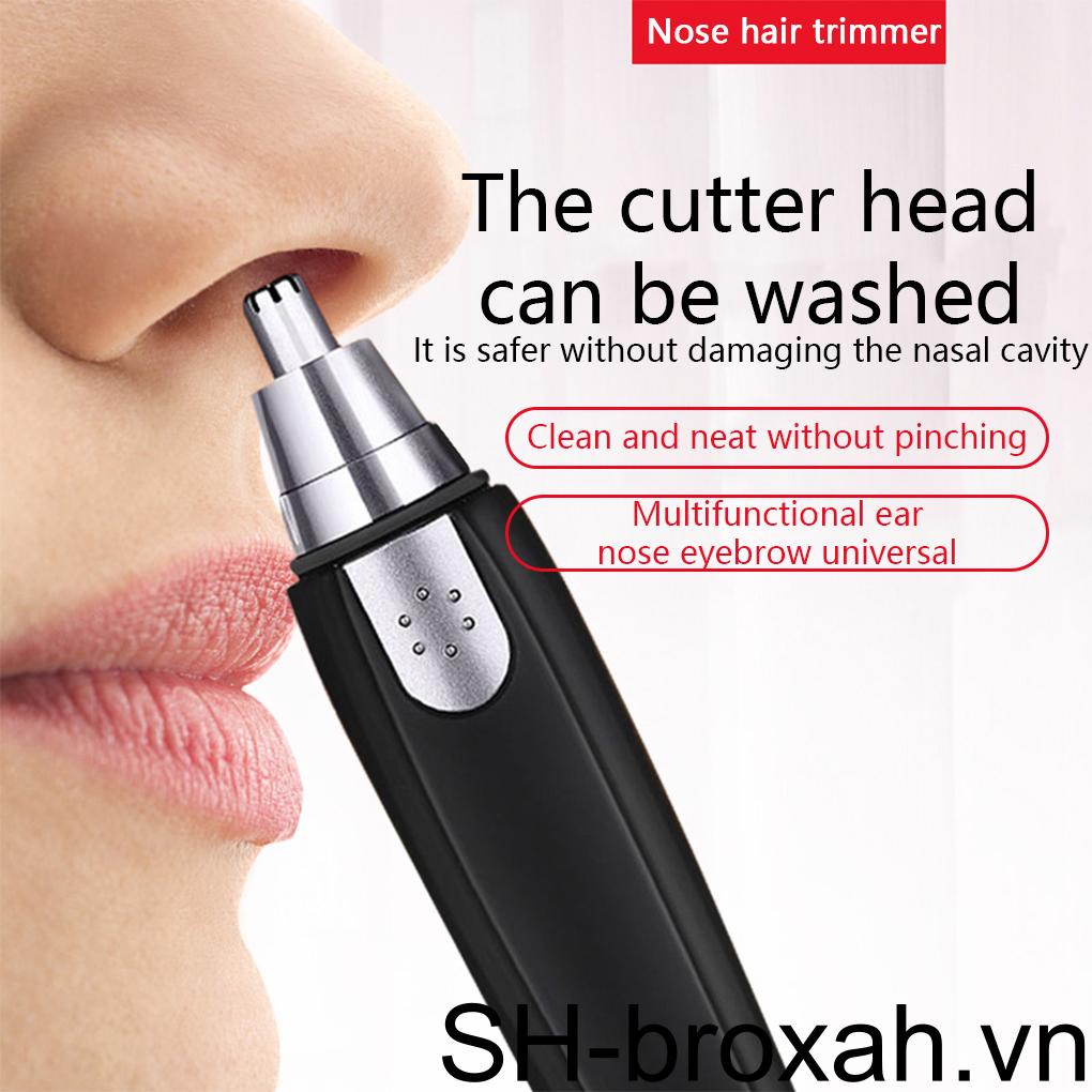 Máy Tỉa Lông Mũi Không Lõi Dùng Pin Làm Đẹp Cho Nam Nữ