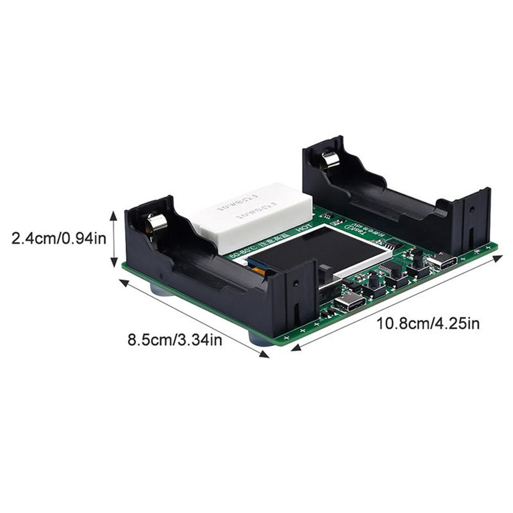Mô Đun Kiểm Tra Dung Lượng Pin Có Màn Hình LCD 1 77inch