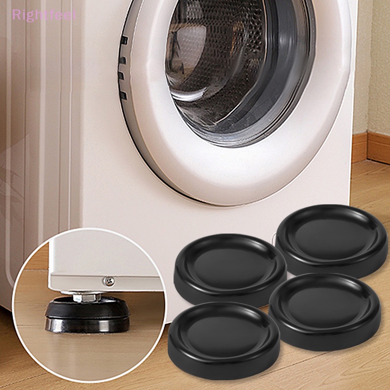 Set 4 Miếng Đệm Chân PVC Chống Rung Không Gây Tiếng Ồn Hỗ Trợ Máy Giặt / Tủ Lạnh Mới