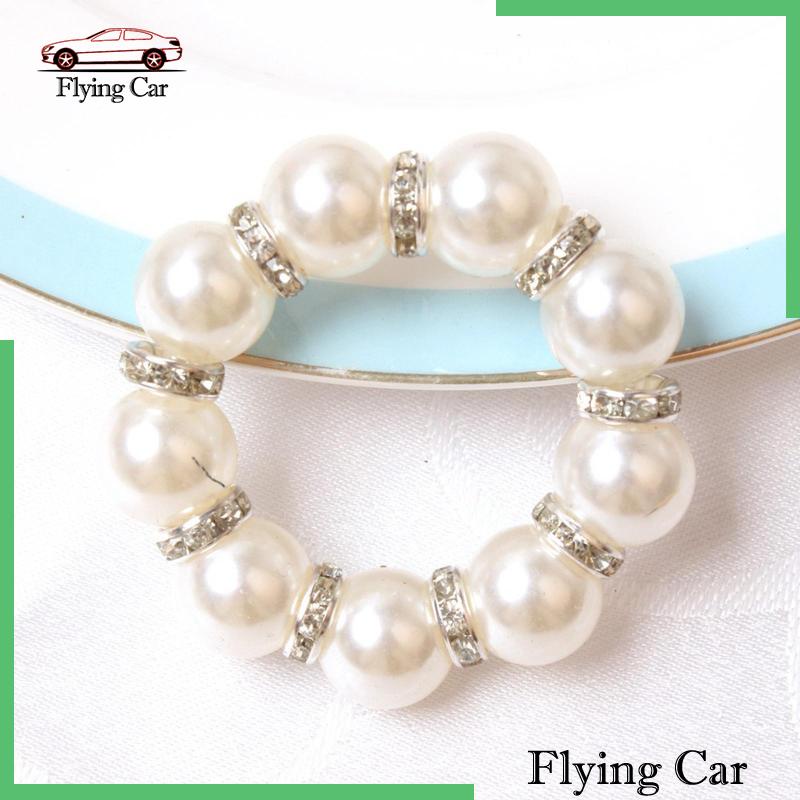 [Lzdjfmy2] 6 Kẹp Khăn Ăn Cho Đám Cưới / Lễ Kỳ Nghỉ Tinh Tế