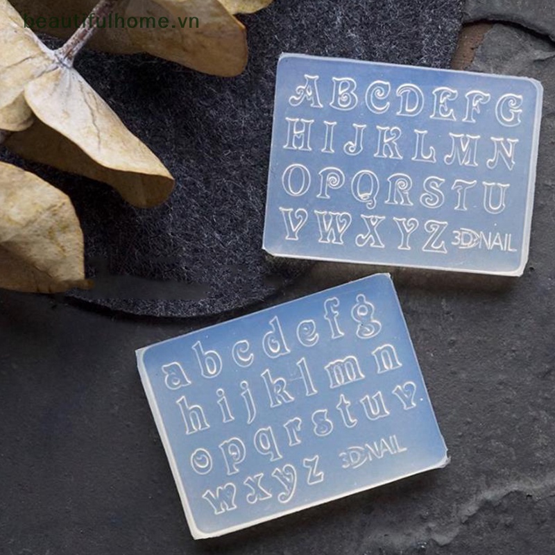 Khuôn Silicone Tạo Hình Làm Móng Tay 3D DIY