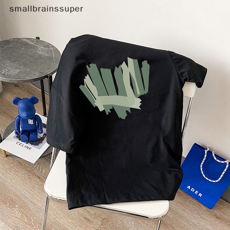 Áo Thun Ngắn Tay Dáng Rộng In Hình Trái Tim Thời Trang Mùa Hè Dành Cho Nữ SBS