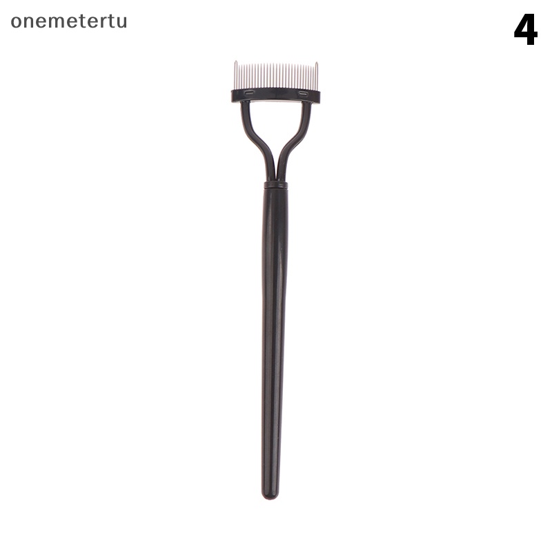 Lược Chải Lông Mày Hai Đầu Bằng Thép Gấp Gọn Tiện Lợi