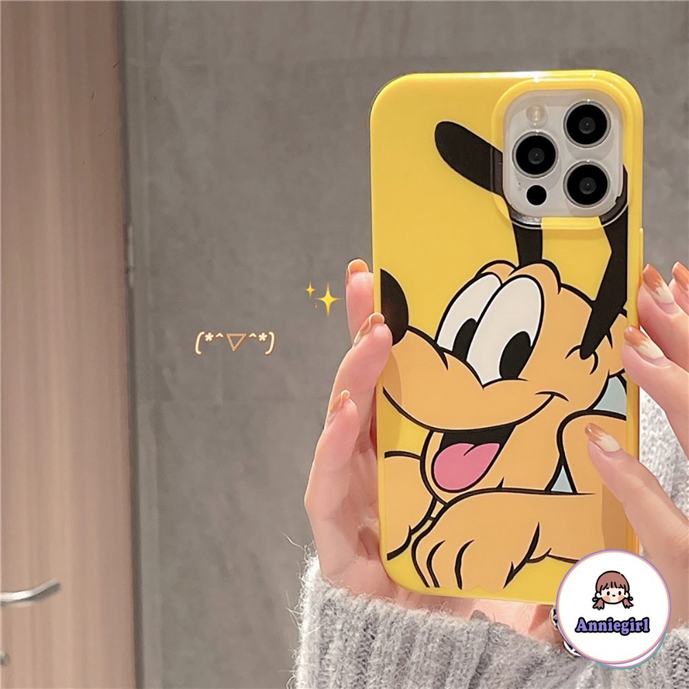 Ốp Điện Thoại TPU Mềm Trong Suốt In Hình Chú Cún Tai To Cho IPhone 11 14 Pro Max 13 Pro Max 12 X XS XR 7 8 Plus