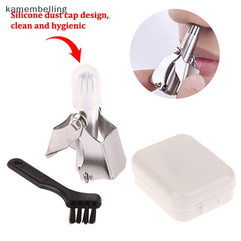 Kamembelling Máy Tỉa Lông Mũi / Tai / Lông Mũi Di Động Bằng Thép