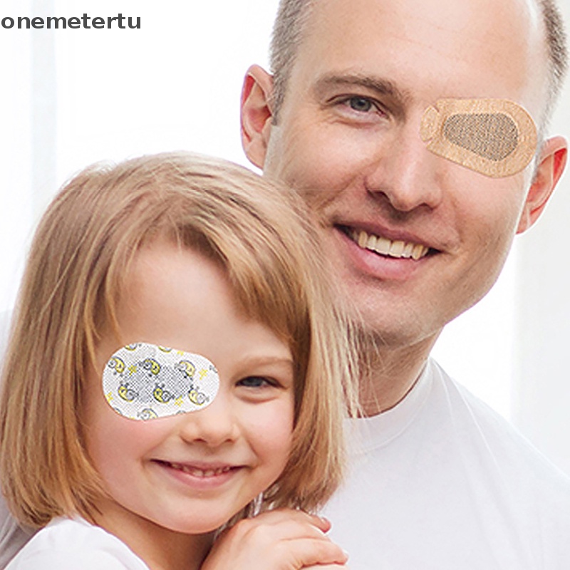 Set 10 Miếng Dán Mắt Dùng Một Lần Giúp Luyện Tập Khả Năng Che Phủ Bọng Mắt Dành Cho Bé