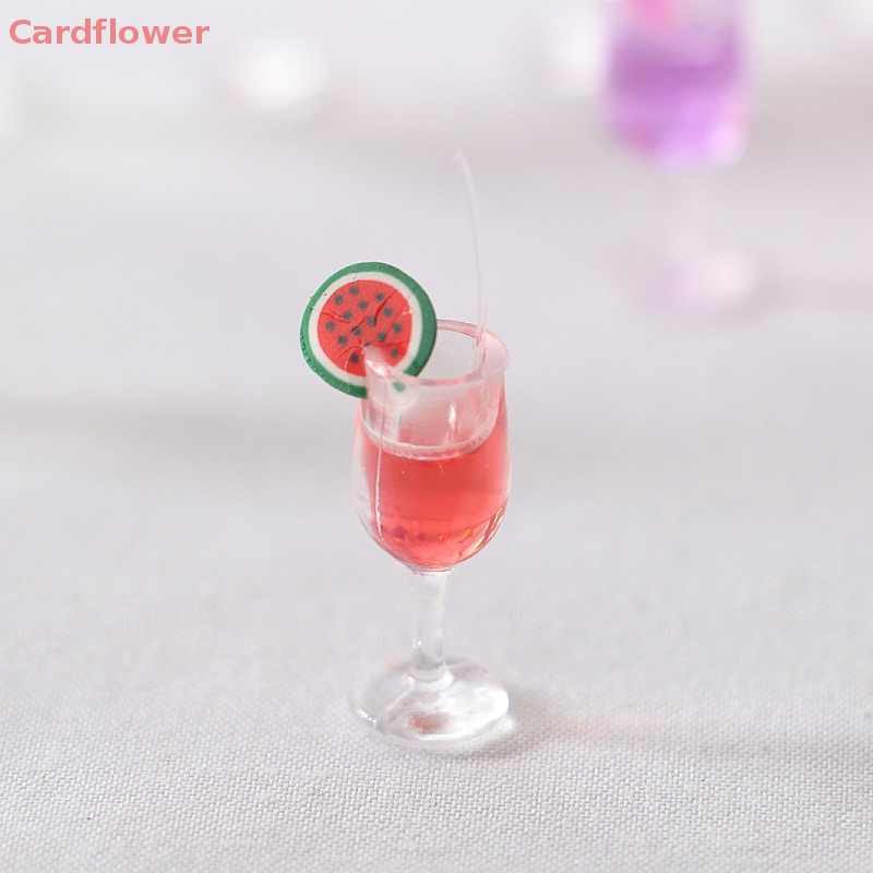 4 Ly Cocktail Trái Cây Đồ Chơi Búp Bê Cỡ 1 / 6 Mới