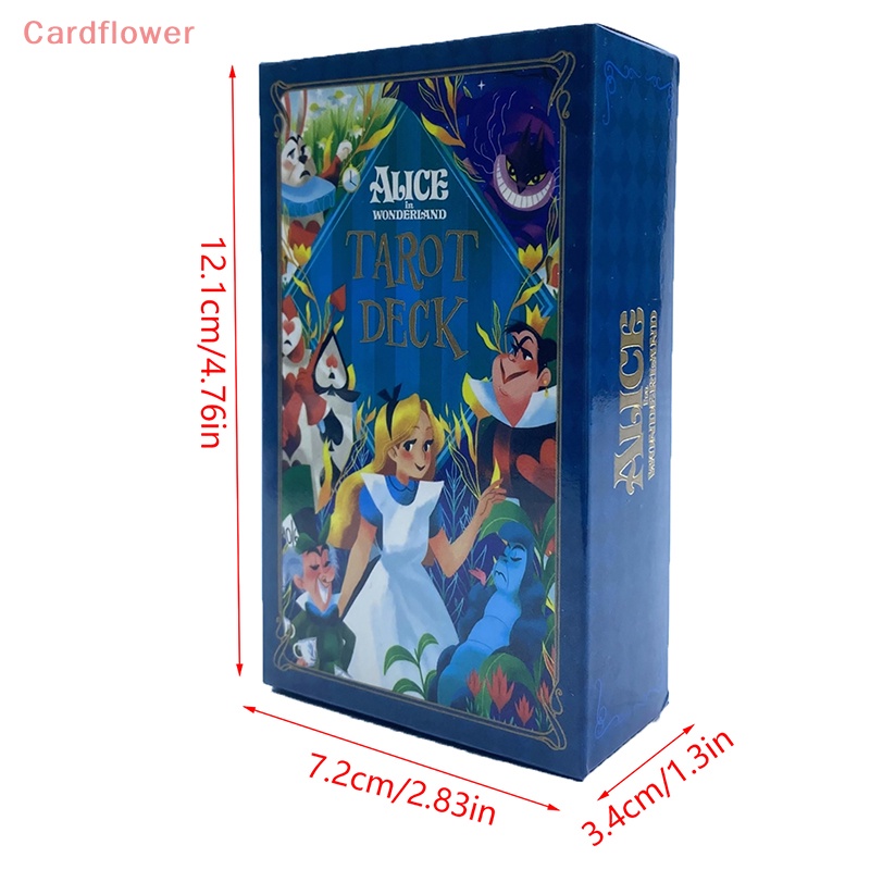 Bộ Bài Tarot Alice in Wonderland 12 * 7cm