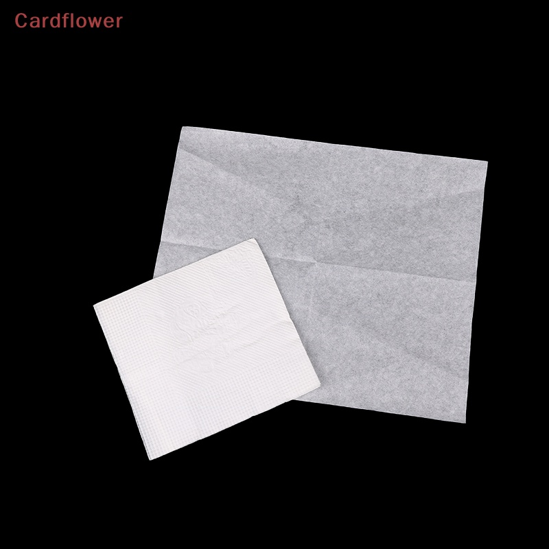 Khăn Giấy Ma Thuật Đốt Cháy Hình Hoa Hồng Lấp Lánh &lt; Cardflower &gt;