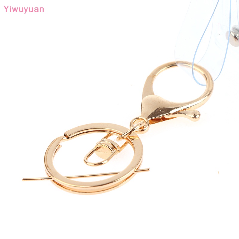 &lt; Yiwuyuan &gt; Móc Khóa Trưng Bày Tượng PVC Trong Suốt Trưng Bày Cho Bé Mới