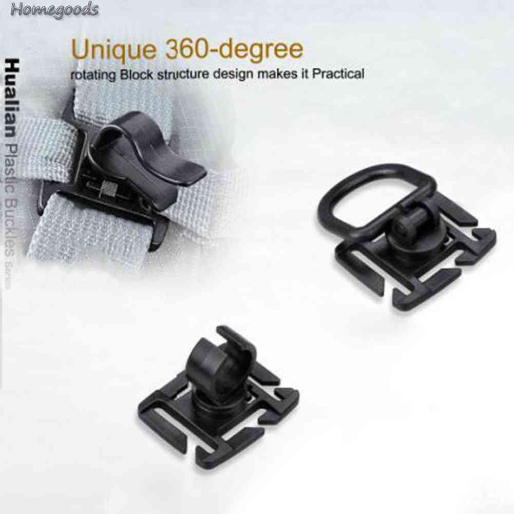 Kẹp Chữ D Có Thể Xoay 2023 EDC Tiện Dụng Cho Ba Lô Molle Ngoài Trời