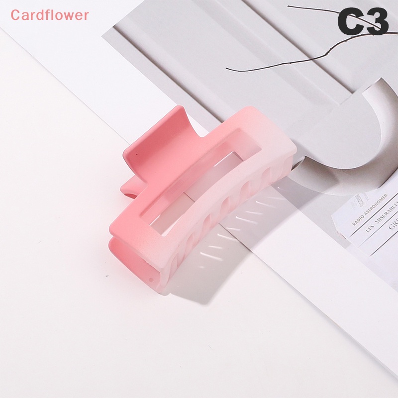 &lt; Cardflower &gt; Kẹp Tóc Đa Năng Màu Hoa Anh Đào Mới