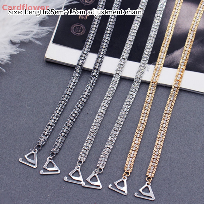 1 Cặp Dây Áo Ngực Đính Đá Thời Trang Mới