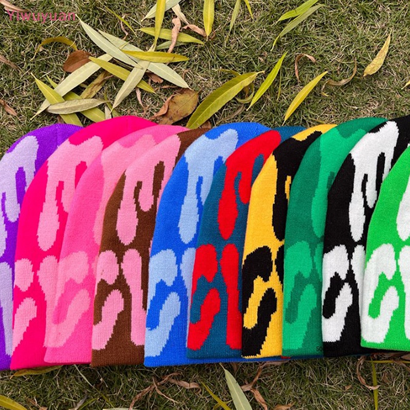 < Yiwuyuan > Mũ beanie Trùm Đầu Ấm Áp Thời Trang Mới Cho Nam Và Nữ
