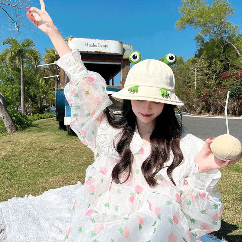 Mũ Lưỡi Trai Chống Nắng Thiết Kế Mới Thời Trang Mùa Hè Theo Phong Cách Hàn Quốc