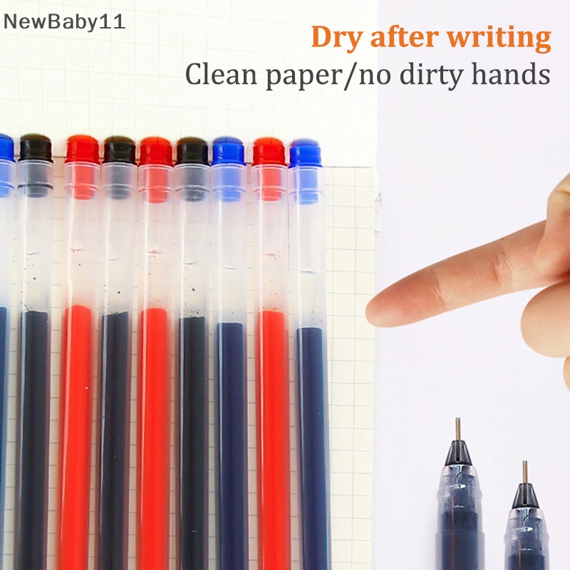 10 Cây Bút Mực Gel Ngòi 0.5MM Dành Cho Học Sinh