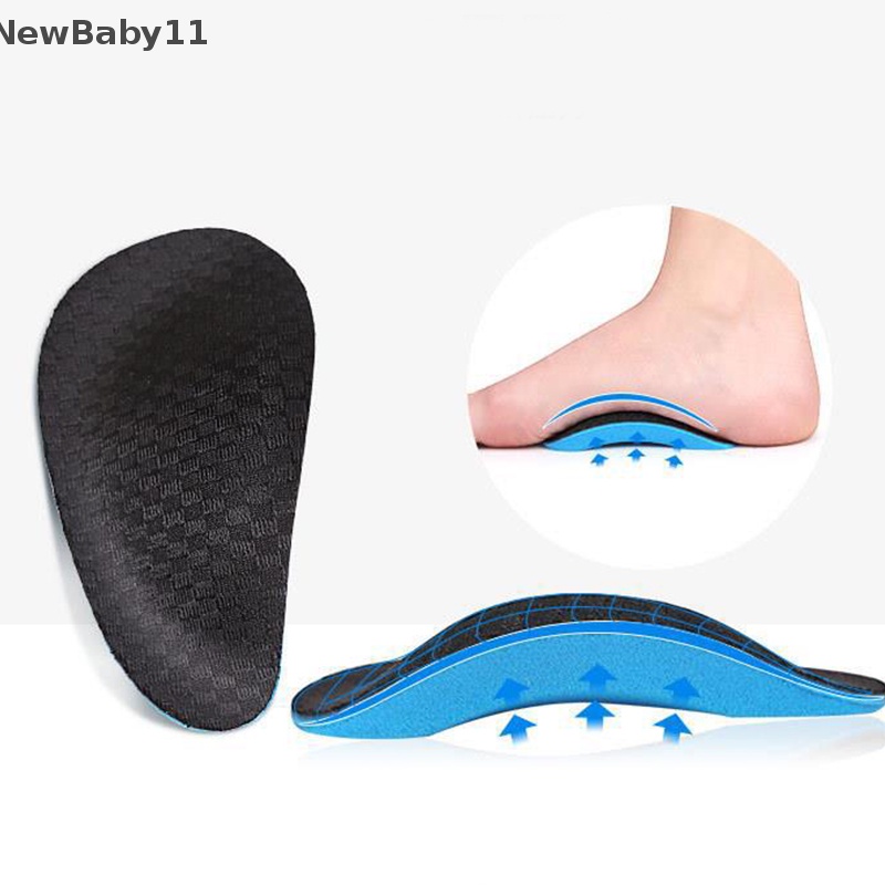 1 Cặp Đệm Lót Giày Thể Thao Phẳng Hỗ Trợ Chỉnh Hình Bàn Chân Cho Nam Và Nữ