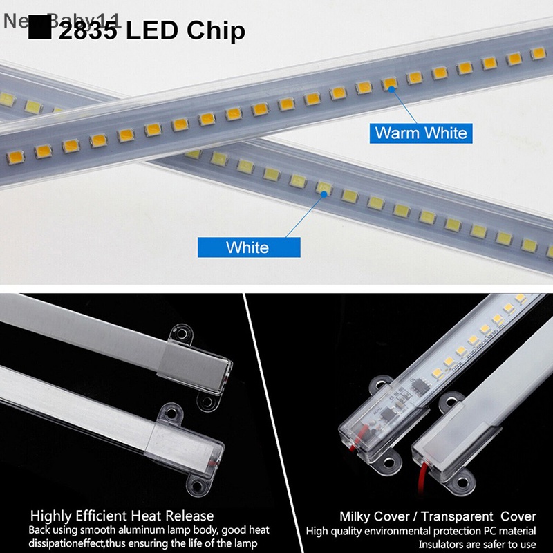 Đèn LED Kẹp AC220V 2835 30cm 40cm 72Led Tiết Kiệm Năng Lượng