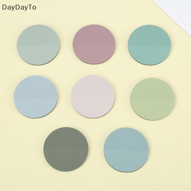 Set 20 * 2 Tờ Giấy Ghi Chú Hình Tròn Trong Suốt Chống Nước