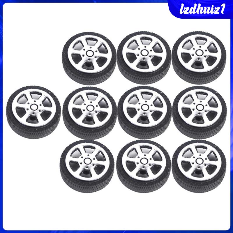 Set 10 Bộ 5 Nắp Đậy Trục Bánh Xe Hơi Điều Khiển Từ Xa 30mm