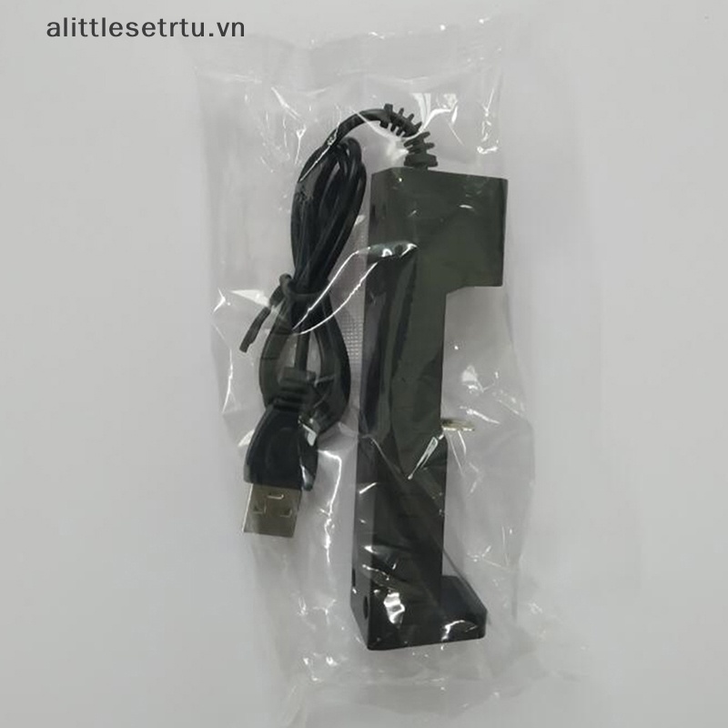 Cục Sạc Thông Minh Alittlesetrtu 1 Cổng USB Có Đèn LED Cho 18650