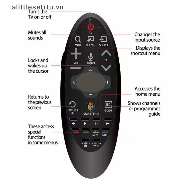 Điều Khiển Từ Xa Cho Tv Thông Minh Samsung BN59-01185D 85F