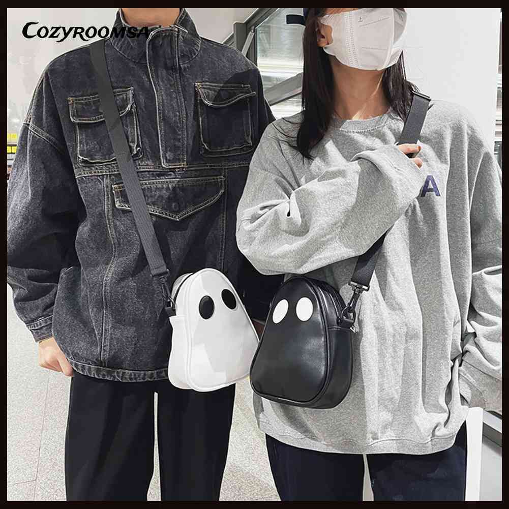 Túi Đeo Chéo In Hình Ác Quỷ Vui Nhộn Thời Trang Cho Nữ