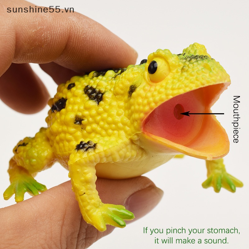 Đồ Chơi Mô Hình Con Ếch Dùng Chơi Khăm