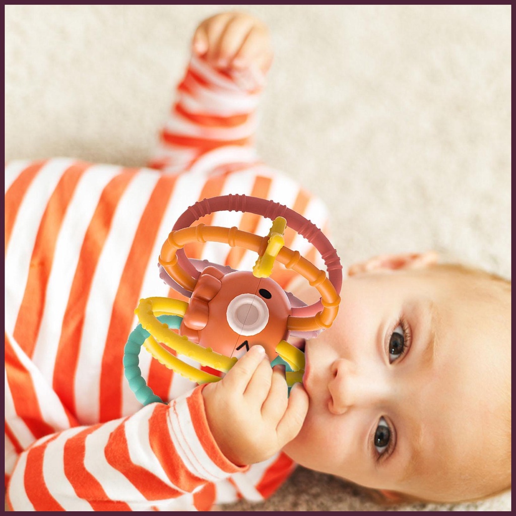 Đồ Chơi Lục Lạc Dễ Thương Cho Bé Đang Mọc Răng