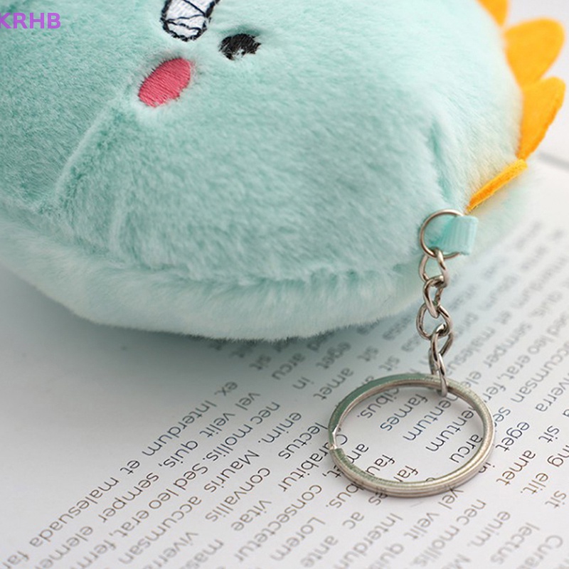 1 Móc Khóa Hình Khủng Long Nhồi Bông Dễ Thương Mới