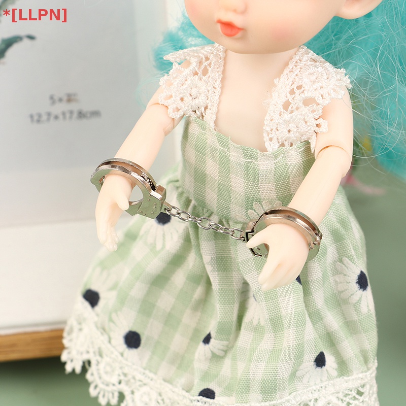 Còng Tay Mini Cho Búp Bê Nam Nữ 12 &quot;Tỷ Lệ 1 / 6
