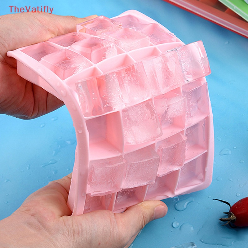 Khuôn Làm Đá Bằng Silicone 15 / 24 Ô Tiện Dụng