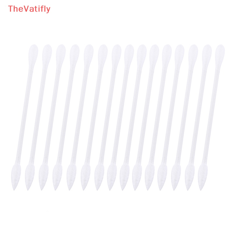 Bộ 100 Tăm Bông Cotton Hai Đầu Dùng Để Vệ Sinh Xe Hơi