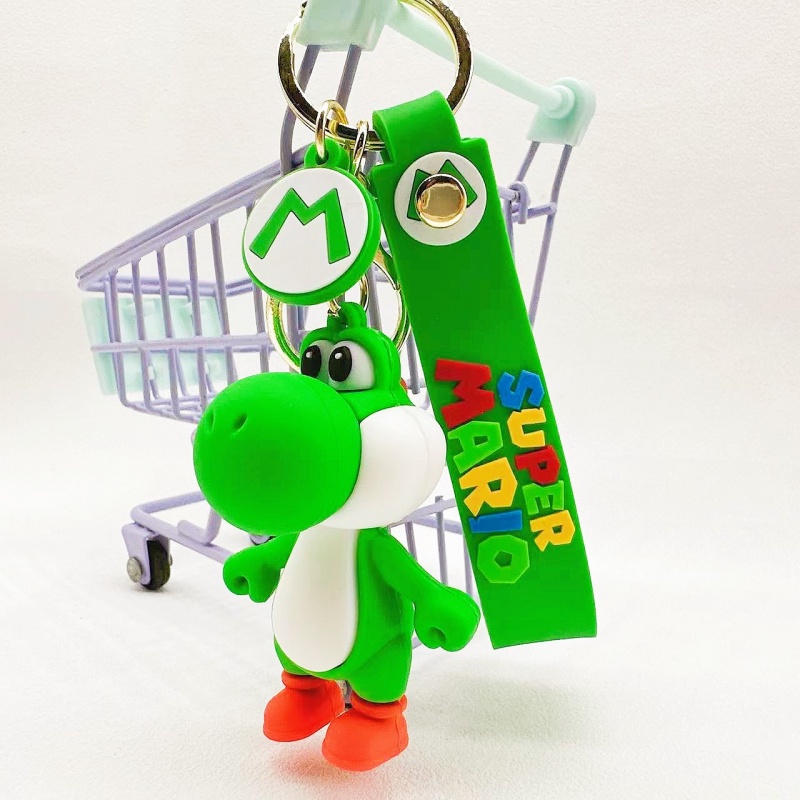 Mới Móc Khóa Hình Búp Bê Mario Luigi Dễ Thương