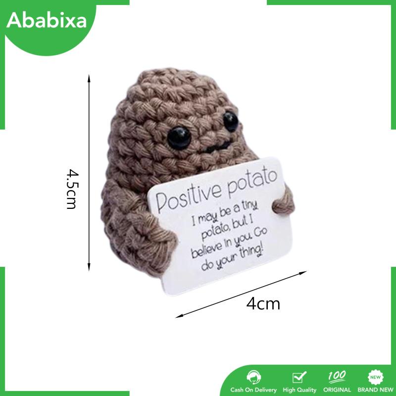 Búp Bê Dệt Kim Hình Khoai Tây Chiên Vui Nhộn Dùng Để Trang Trí Tiệc