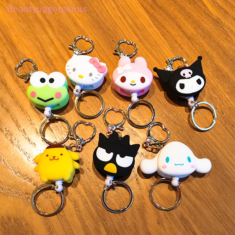 Móc Chìa Khóa Họa Tiết Hoạt Hình Hello Kitty Kuromi My Melody Cinnamoroll Dễ Thương