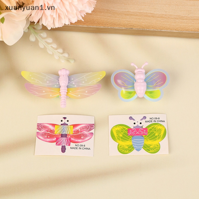 Set 5 Chú Chuồn Chuồn Mini Nhiều Màu Sắc Dễ Thương Cho Bé