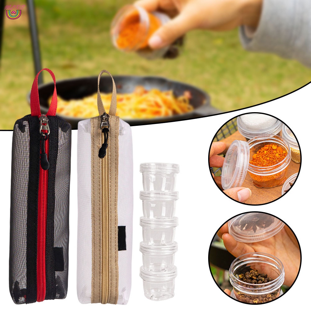Hộp Đựng Gia Vị Trọng Lượng Nhẹ Cho Cắm Trại